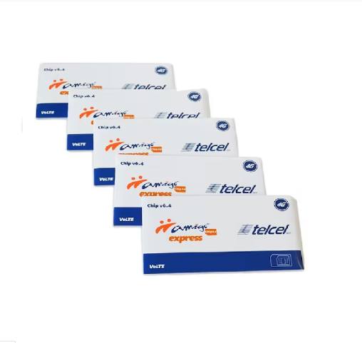 Chip Telcel con Redes Sociales Ilimitadas